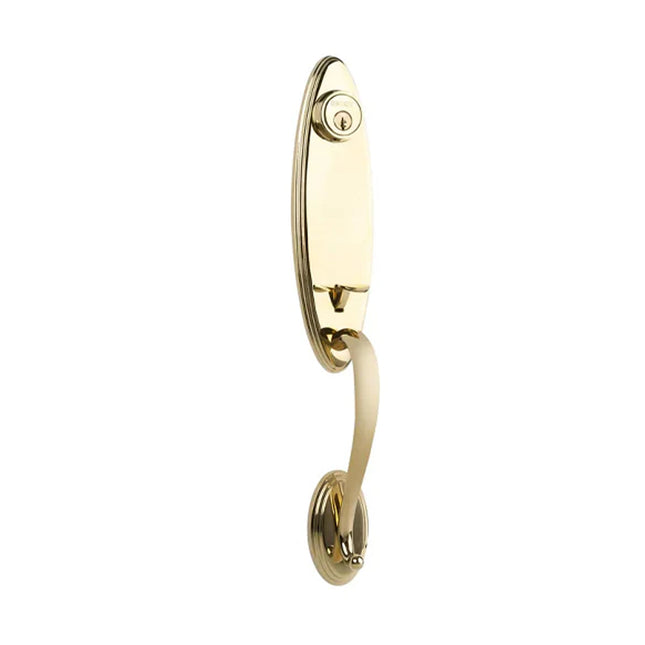 765 LO DC L03 BP | Loire Double Cylinder Door Entrance Set Box Pack Polished Brass 765LODCPBBP | N2lok