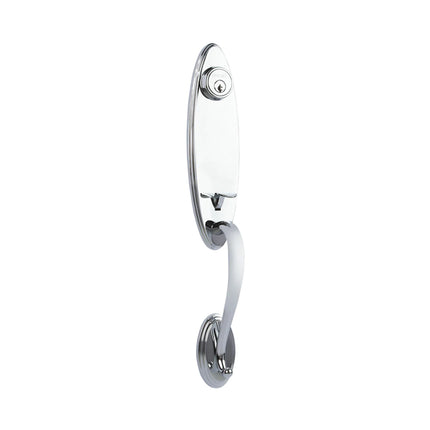 Loire Single Cylinder Entry Set Polished Chrome Box Pack 765LOSCPCBP N2LOK