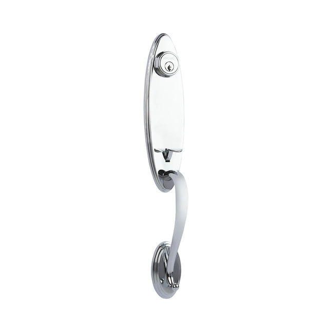Loire Single Cylinder Entry Set Polished Chrome Box Pack 765LOSCPCBP N2LOK