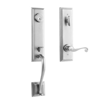 765 SE IC SP PC BP | Seine Door Handle Interconnect Spiral Lever Entrance Set Polished Chrome 765 SE IC SP/PI PC BP | N2lok
