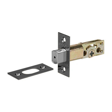7SP LAT-45-DB & S MB BAG | Deadbolt Latch and Strike Set 45mm Matt Black 7SP LAT 45 DB S MB B | N2lok