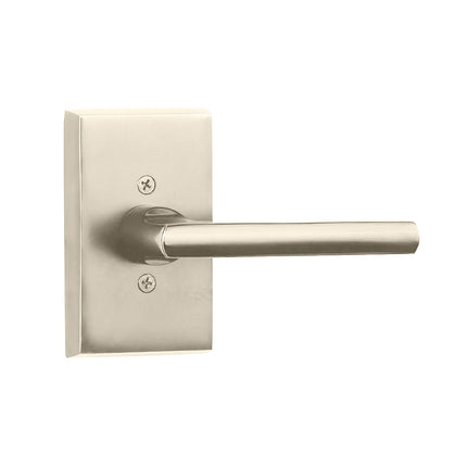 8453 AO SL SN BP | Agrigento Straight Door Lever Handle Passage Box Pack Satin Nickel | N2lok