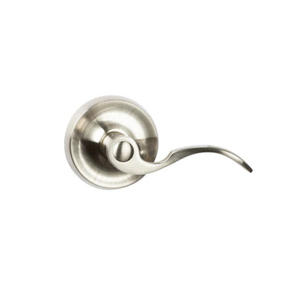 A745 FL/PI SN BP | Flutto Door Lever Handle Passage Round Box Pack Satin Nickel A745 FL/PI SN | N2lok