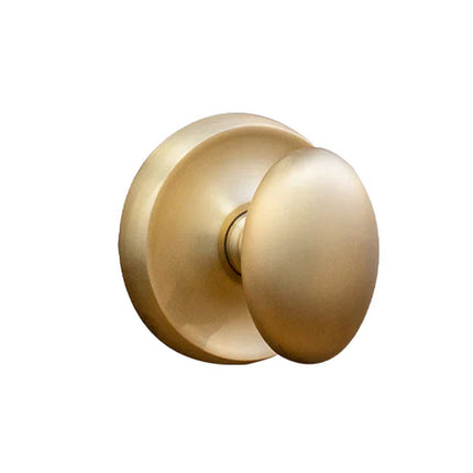 A750 UO/PI L03 BP | Uovo Privacy Door Knob Round Box Pack Polished Brass | N2lok