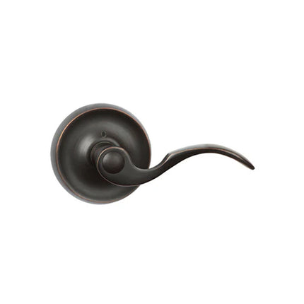 A755 FL/PI VB BP | Flutto Door Lever Handle Privacy Round Box Pack Venetian Bronze A745 SP/PI VB BP | N2lok