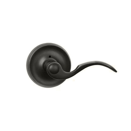 A755 SP/PI MB BP | Spira Door Lever Handle Privacy Round Box Pack Matt Black | N2lok
