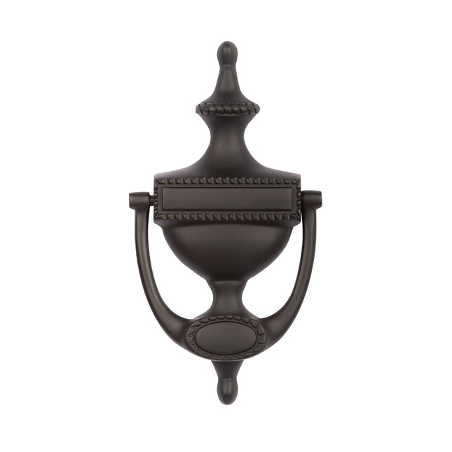 MFB DK G 22 MB BP | Georgian Door Knocker Box Pack Matt Black MFBDKG22MBBP | N2lok