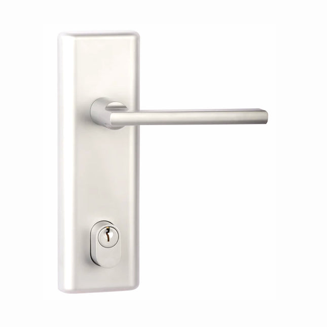 Infinity Decorus Door Lever Handle Multifunction Entry Set Satin Chrome Plate V2/9265/DE/SPBP N2LOK