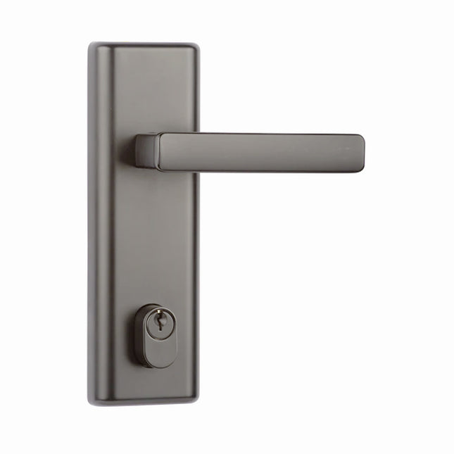 V2 9265 VI GM BP | Infinity Vitus Door Lever Handle Multifunction Entry Set Gun Metal Box Pack V2/9265/VI/GMBP | N2lok