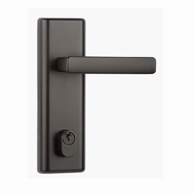 V2 9265 VI MB BP | Infinity Vitus Door Lever Handle Multifunction Entry Set Matt Black Box Pack V2/9265/VI/MBBP | N2lok