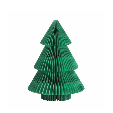 Jingle Jollys Paper Christmas Tree 61 CM w/ Star Topper Xmas Decor Tabletop Green DIY Ornament Set