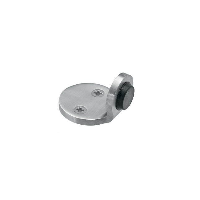 JNF Floor mounted or Double Door Frame mounted Door Stopper RR.13.005 Satin