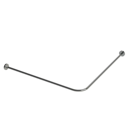 Emroware SC1200 Shower Rail - 1200 x 1200 x 19mm G304 Stainless steel Decorus Hardware Perth Australia