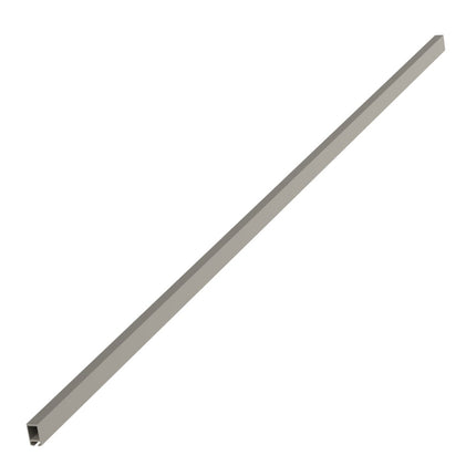 Emroware SCA2000AN Shower Track - Straight 2000mm Clear anodised aluminium Decorus Hardware Perth Australia