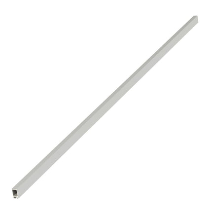 Emroware SCA2000WH Shower Track - Straight 2000mm White powder coated aluminium Decorus Hardware Perth Australia