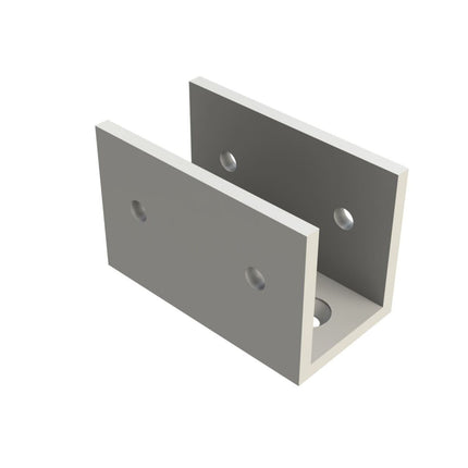 Emroware SCAJOINERWH Track Joiner White powder coated aluminium Decorus Hardware Perth Australia