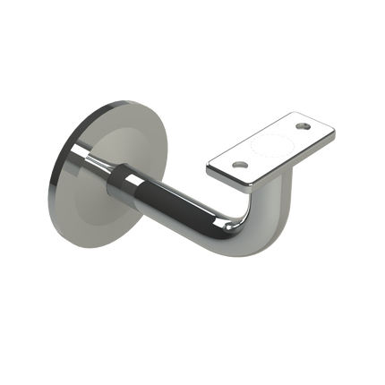 Emroware SS443FTP Extended concealed flat top bracket Polished stainless steel G304 80mm extension (Internal use only) Decorus Hardware Perth Australia