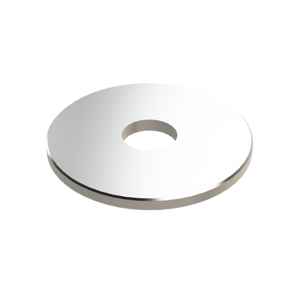 Emroware SSBASE60 Round Washer 60mm OD Satin stainless steel G304 - to suit SS441 and SS4455 Decorus Hardware Perth Australia