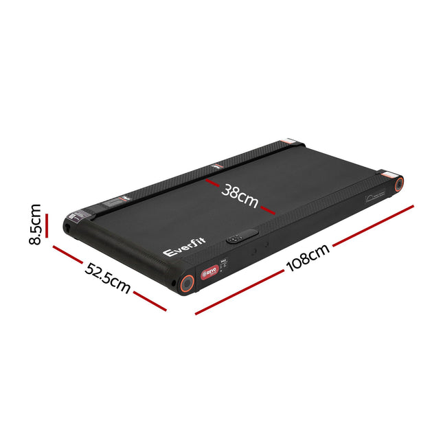 Everfit 4 in 1 Vibration Walking Pad Treadmill Under Desk Treadmills for Home Gym with App Control 380mm – product detail