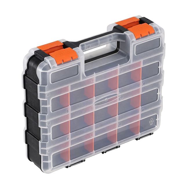 Giantz Double Sided Tool Box Organizer with 34 Compartment Small Parts Storage – product detail