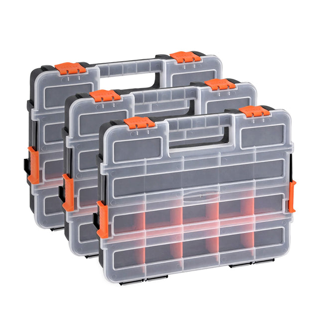 Giantz 3 Pack Tool Box Organizer with Hardware Storage Box for Small Parts – product detail