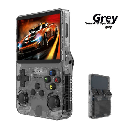 handheld game console, 3.5-inch HD screen, GTA, retro classic games, portable arcade, PSP-style, retro gaming, portable gaming, nostalgic console, Australia - Red - Size 128G