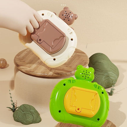 whac-a-mole game, LCD decompression toy, focus-enhancing game, intelligence-boosting toy, memory game, puzzle game, Australian market - Pink - Size 10-key