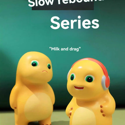 Milk Dragon, Slow Rebound Toy (Size Headphones)