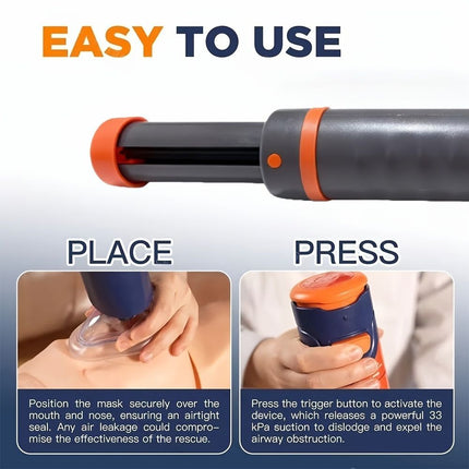 Choking Rescue Device, Heimlich Principle (Size Routine)
