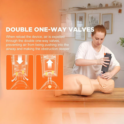Choking Rescue Device, Heimlich Principle (Size Routine)