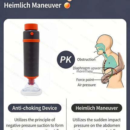 Choking Rescue Device, Heimlich Principle (Size Routine)