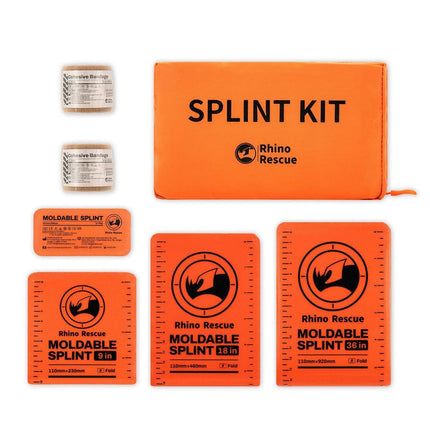 Emergency Splint Kit, Moldable Splints (Size Set)