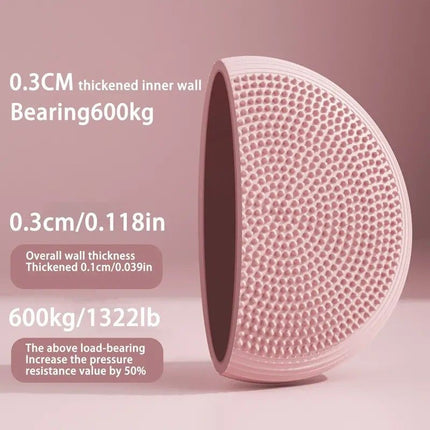 balance disc, air cushion, foot massage, core strength, stability training, rehabilitation, ankle recovery, knee rehab, kids balance, yoga accessory, fitness equipment, Australia - Pink - Size L