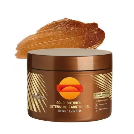 Tanning Gel Tan Accelerator Bronzing Gel Skin Hydration Tanning Complex - Brown - Size 150ml