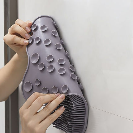 Back Massage Brush, Suction Cup Shower Brush (Size 2PCS)