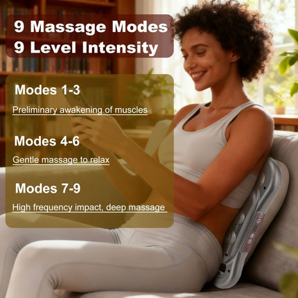 16-Head Massage Gun, Deep-Tissue Massager
