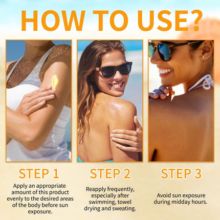 tanning cream, soft brown tan, natural ingredients, tanning bed cream, sun tan lotion, hydrating tan cream, healthy tan Australia, Australian tanning product - Yellow - Size 50ml-2pcs
