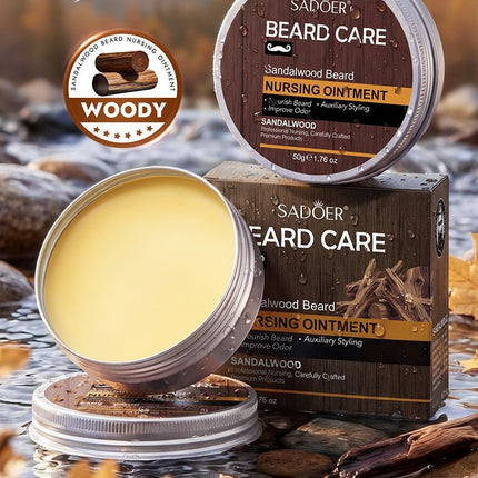 Sandalwood Beard Ointment, Beard Care Australia (2pcs)