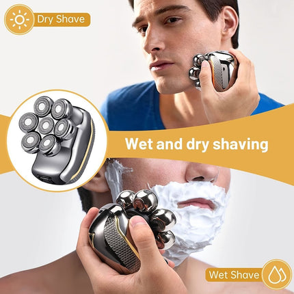 Men's Electric Shaver Rechargeable Shaver Cordless Shaver (Size SET)