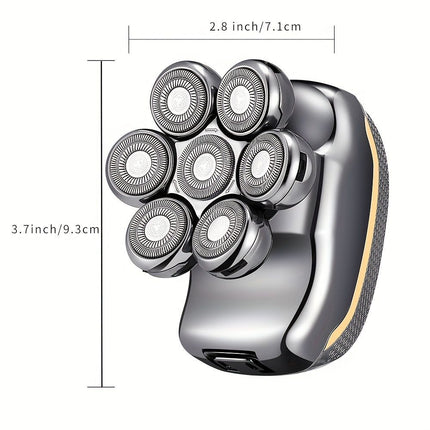 Men's Electric Shaver Rechargeable Shaver Cordless Shaver (Size SET)