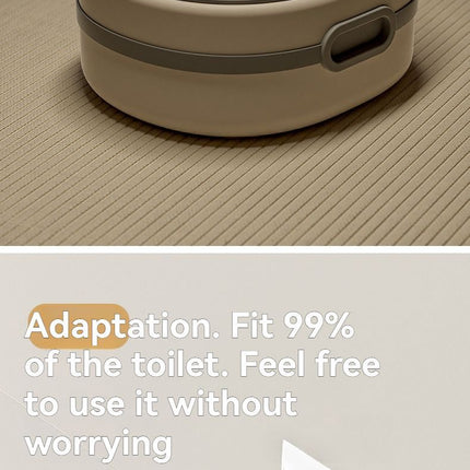 children's toilet, multifunctional potty, kids bathroom accessory, toilet training aid, Zibang children's toilet, toddler potty, Australian potty training - Gray - Size Soft cushion