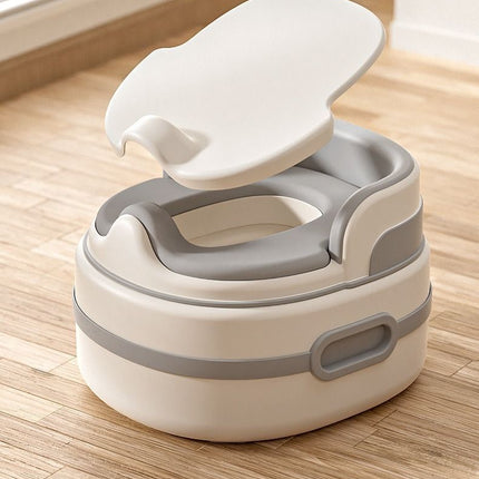 children's toilet, multifunctional potty, kids bathroom accessory, toilet training aid, Zibang children's toilet, toddler potty, Australian potty training - Gray - Size Soft cushion