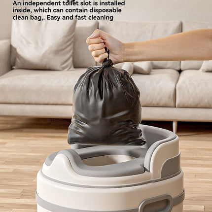 children's toilet, multifunctional potty, kids bathroom accessory, toilet training aid, Zibang children's toilet, toddler potty, Australian potty training - Gray - Size Soft cushion