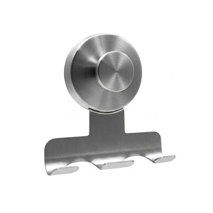 stainless steel suction cup razor holder, shower wall hook, no drill bathroom organizer, traceless shower storage, reusable wall-mounted razor caddy, Australian bathroom accessory, rust resistant shower hooks - Gold - Size 2PCS