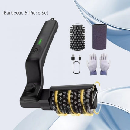 Electric Grill Brush Wireless Grill Cleaner Heavy-Oil Stain (Size 2)