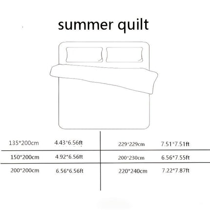 Deep Sleep Quilt Temperature Regulating Quilt Luxury Bedding Australia - Cold - mist powder - Size 150*200cm