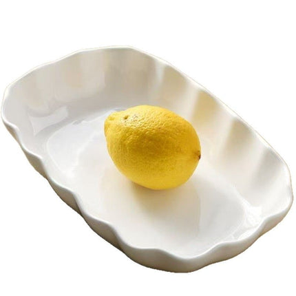 Nordic Ceramic Plate, 10-Inch Serving Plate (Size 1PCS)