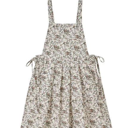 sleeveless apron, bib apron, apron with pockets, kitchen apron, baking apron, pet care apron, art apron, nail art apron, milk tea apron, Australian apron, home cook apron, craft apron - Floral - Size M