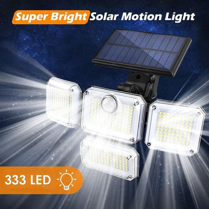 Solar Outdoor Light, Motion Sensor Wall Light (Size 2PCS)