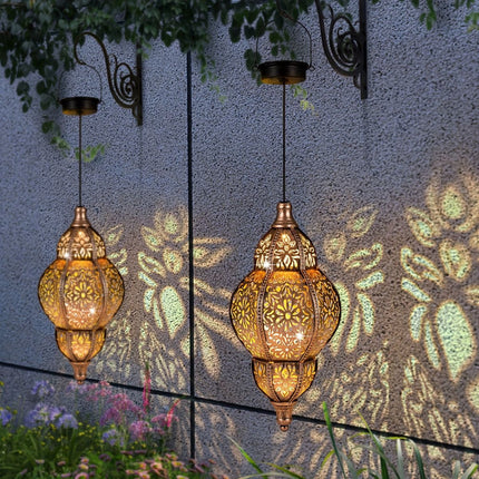 Outdoor Hanging Light, Iron Solar Light (Size IPX4)